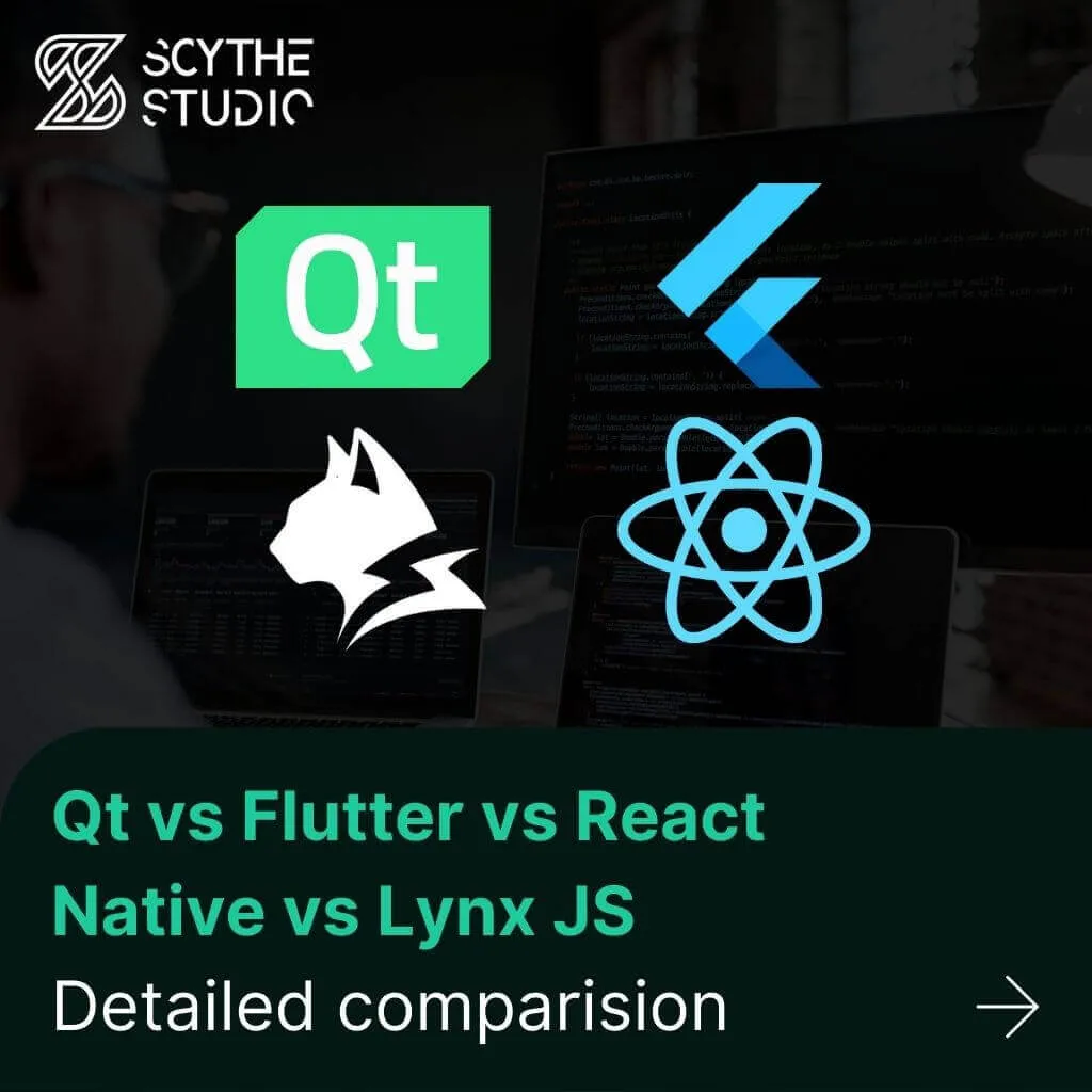 Flutter vs React Native vs Qt vs Lynx JS comparison
