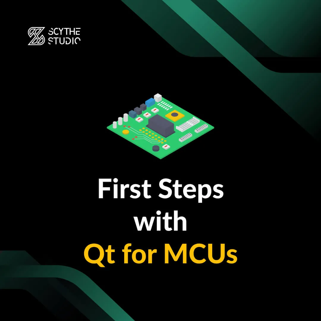 Qt for MCUs &#8211; First Steps with Embedded GUI on Microcontrollers main image