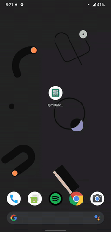 Demo App QR Code Generation