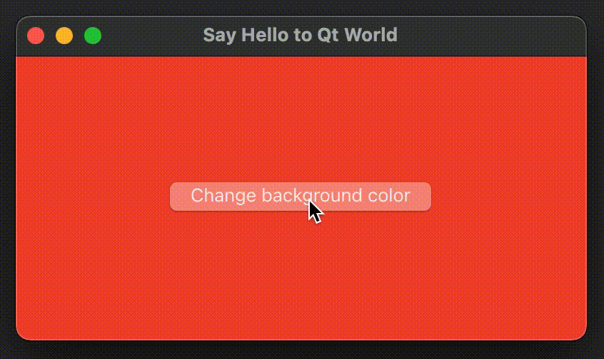 Simple-Qt-application